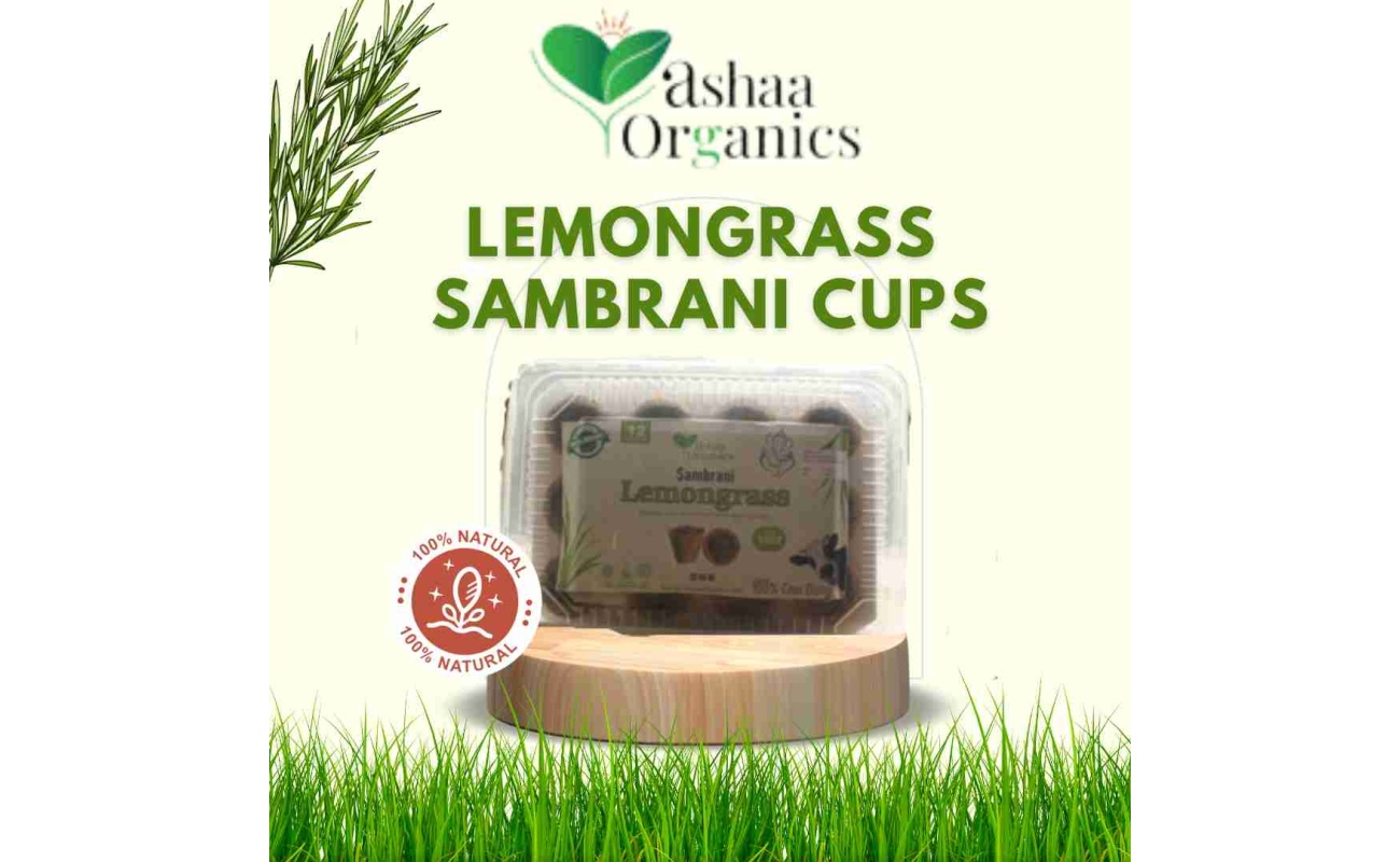 Lemongrass Sambrani Cups