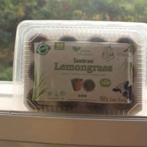 Organic Lemongrass Sambrani cups 12 cups 150rs